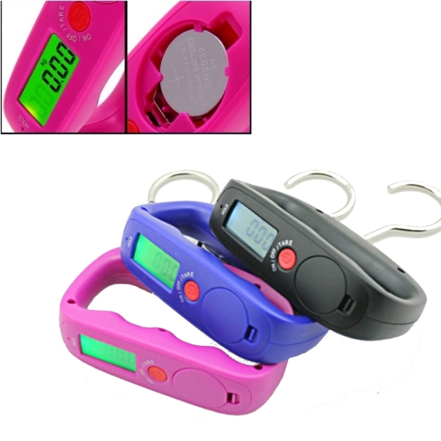 【法國 奧莉薇閣】便攜式行李秤 電子秤 快遞秤 掛秤