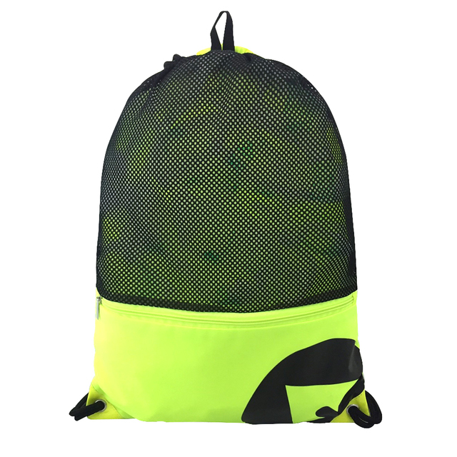 【AIRWALK】防潑水拼接網布束口後背包 2色